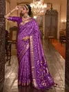 Adishree Silk By Ast Soft Silk Fabric Saree